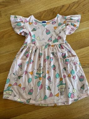 Toddler Girl Pink Party Dress